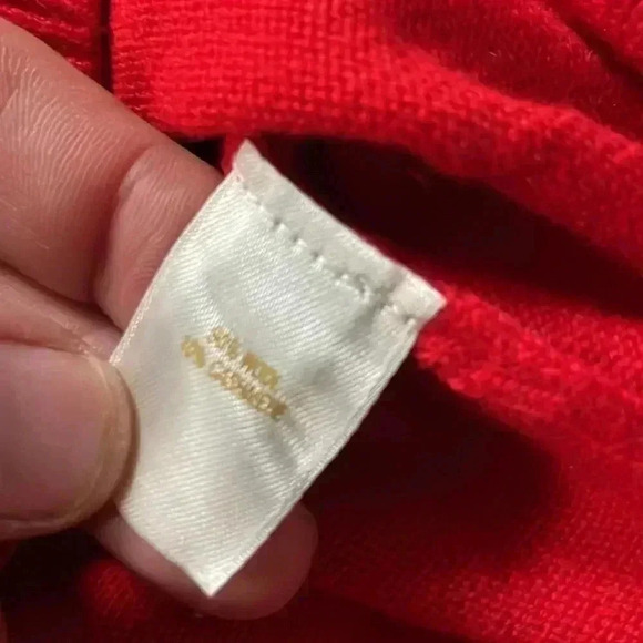 Kate Spade cha-cha-cha, colorful lightweight cashmere sweater XXS - Picture 3 of 5